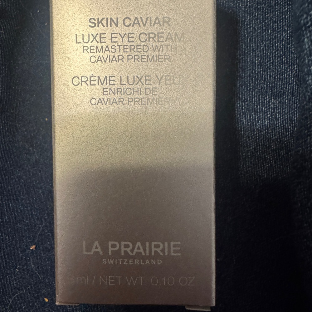 La Prairie Silver Packaging Skincare Sample